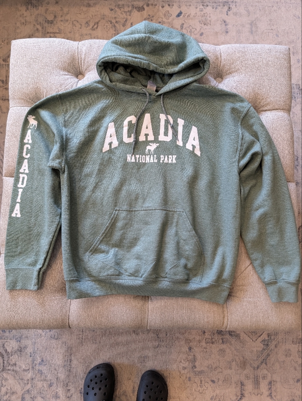 Gildan Green Acadia National Park Pullover Hoodie
